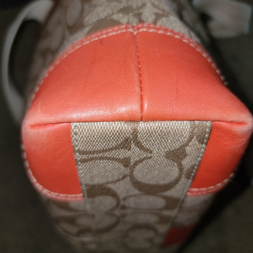 Coach Drawstring Signature Drawstring Carryall Sh… - image 8